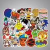 Vibrant 100 Pcs Skateboard Stickers With Waterproof Graffiti For Laptops And Luggage