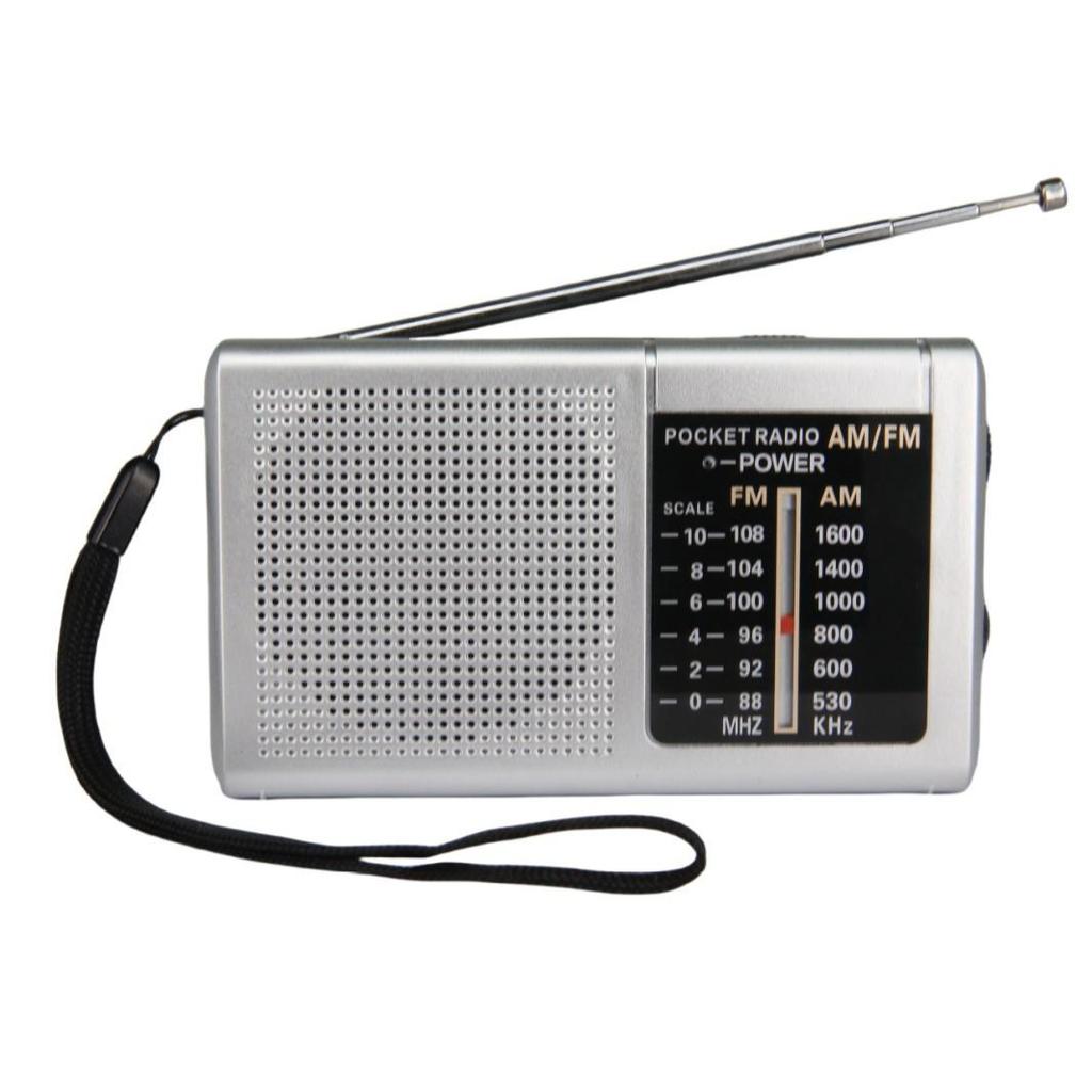 KK257 Portable AM/FM Two-Band Retro Wireless Radio