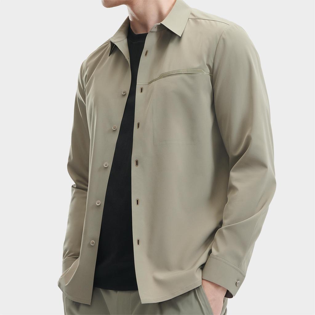 New FILA Shirts Men's Taupe F11M422403FGY