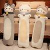 Cute Long Cat Plush Body Pillow Kawaii Cartoon Cat Stuffed Doll Sofa Bedroom Decorative Throw Pillow Sleeping Back Cushion Decor