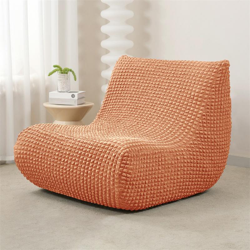 Elastic Armless Sofa Cover for Living Room Polar Fleece Relaxing Sofa Slipcovers All Inclusive Lounge Couch Protectors
