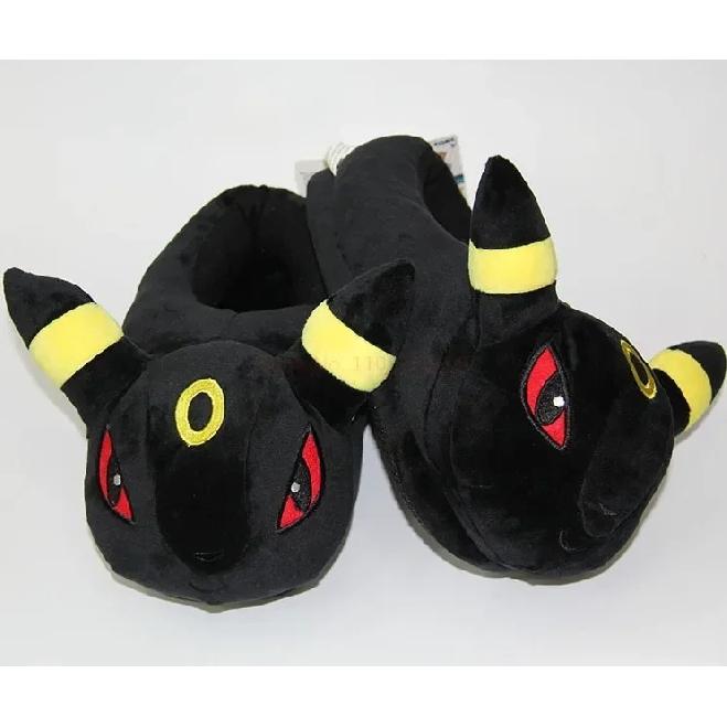 Adult Umbreon Kigurumi Onesie Pajamas Fleece Animal Women Halloween Party Cosplay Costume Pyjamas Shoes