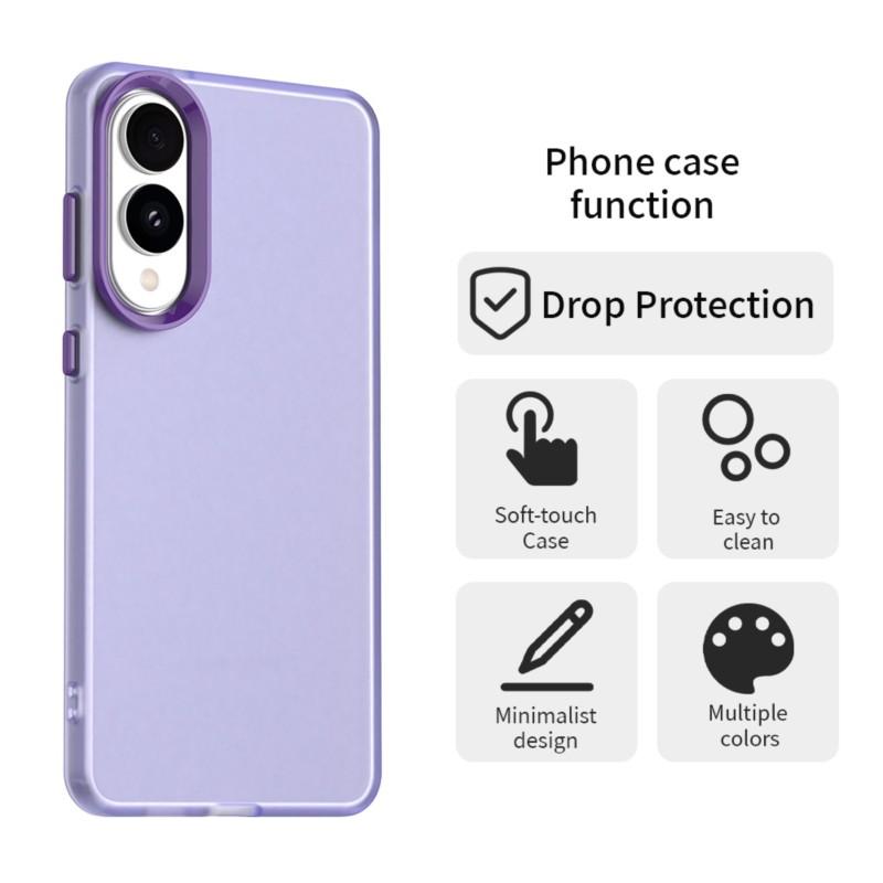 For Samsung S2 Edge Case for Samsung S2 Edge Cover Shockproof Color Anti-Fingerprint Phone Case Case Cover for Galaxy S2 Edge