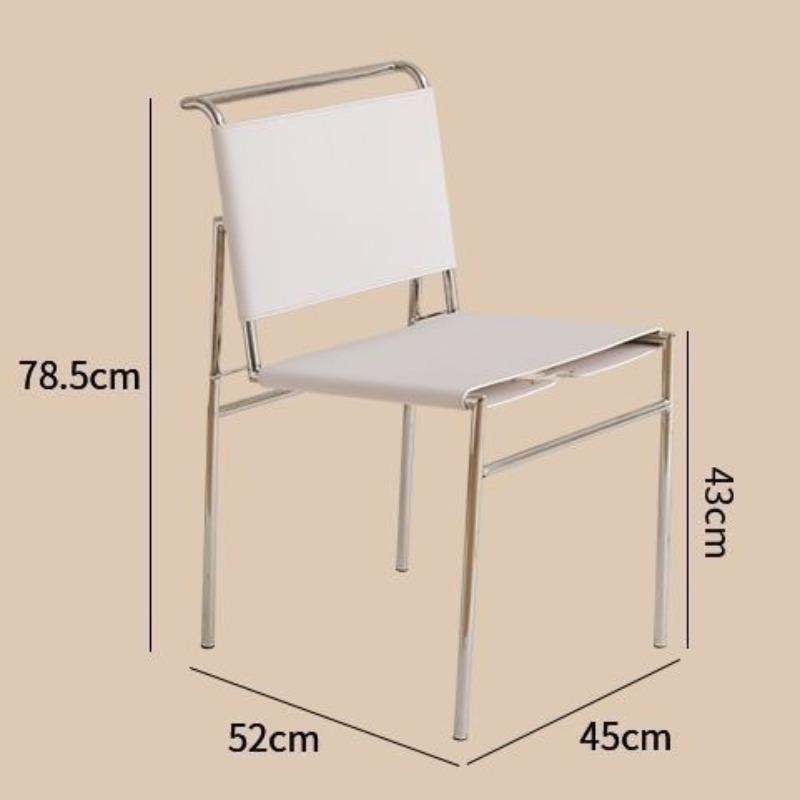 Nordic Dining Chair Modern Office Chairs Elegant Luxury Interior Chair Aesthetic Relaxing Living Room Chairs Home Furniture