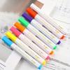 8 Farben Zeichnen Doppellinien-Umrissstift Textmarker Marker Kunststift für DIY Kunsthandwerk Färben Malen Skizzieren