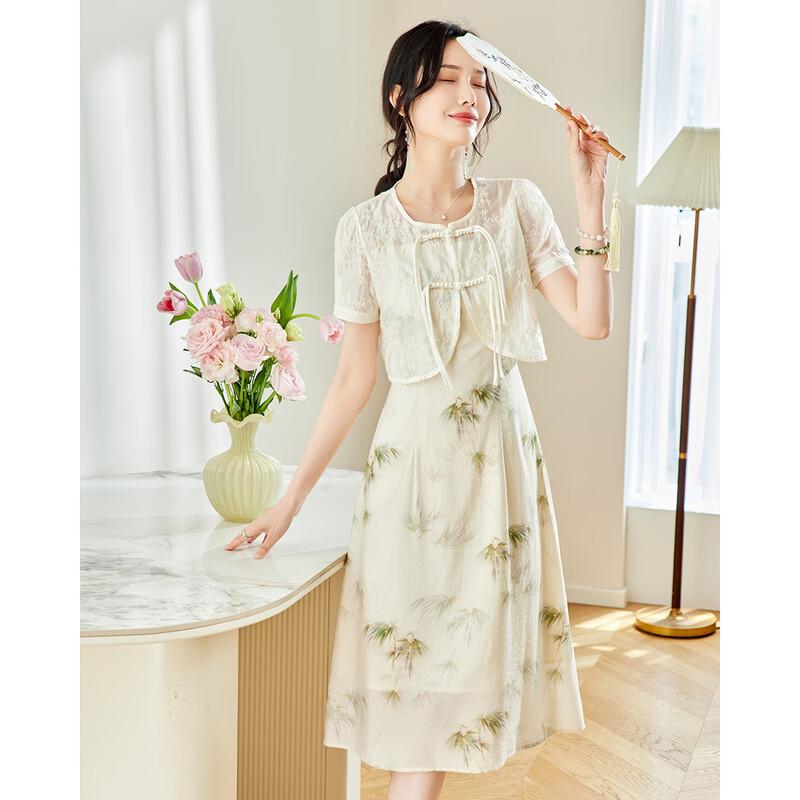 TERRE BLEUE Women s Summer Casual Two-Piece Set M