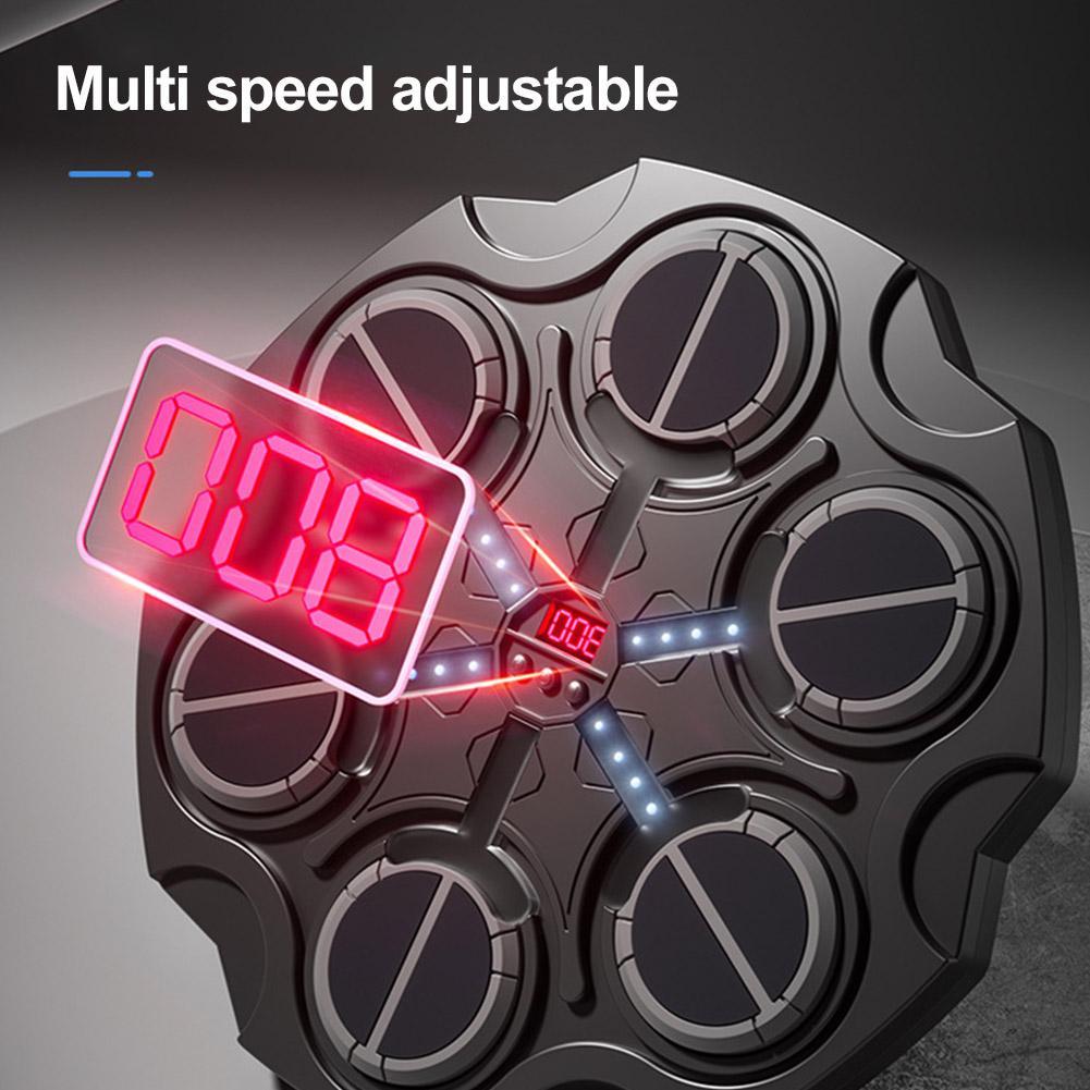 Children's Smart Music Boxing Machine USB Rechargeable Target Wall Connection Bluetooth Trainin I8V1