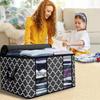 Large Capacity Clothes Storage Bag Foldable Blanket Storage Containers for Organizing Bedroom Closet