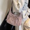 Fashion Nylon Shoulder Bag Bow Decor Large Capacity Lightweight Crossbody Bag Multi-pocket Commuter Bag Versatile Women's Bags