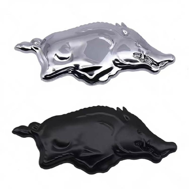 Waterproof Car Decal 3D Pet Metal Emblems Sticker for Side & Rear Trunk Enhancement Automotive Accessories