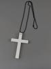 Elegant Cross Wooden Necklace - Versatile High-End Jewelry for Women