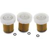 DVPARTS 3 Pcs Fuel Filter With 6A320-59930 6A320-58830 For Kubota B1410 RTV900 L320 B3030 B7400 L3800DT L3800F RTVX1120DW RTVX1140R RTVX900W PF9911