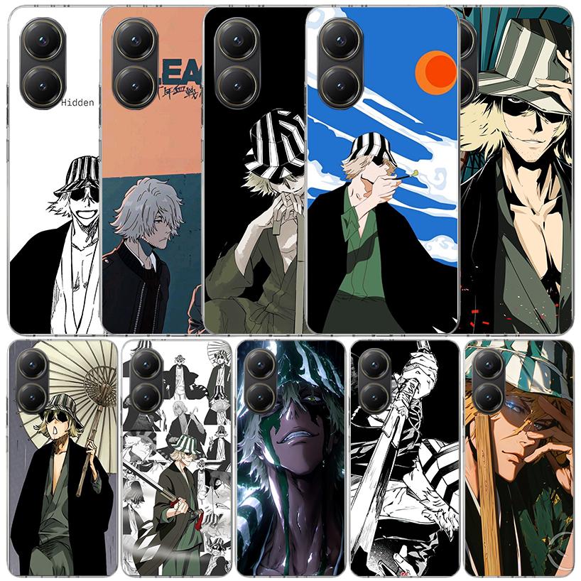 Bleach Kisuke Urahara Phone Case For Xiaomi Poco F7 Ultra X5 X6 X7 Pro M7 Redmi 15C 15 13C 13 12C 12 10C 10 10A 9 9C 9A 9T Cover