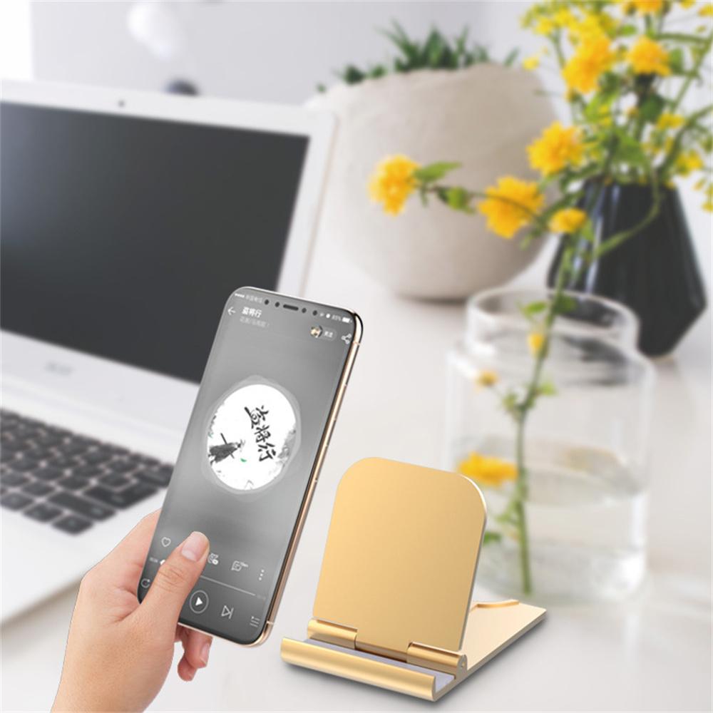 2 STÜCKE Handyhalterung Halterung Rutschfest Handy Schreibtischständer Universell Verstellbar Für Handyhalter Desktop-Halter