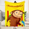 Blu Eyi Adventure Blanket Warmthful Decor Great for Sofa Picnics Office Chair Four Seasons Multipurpose Digital Print