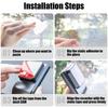Sticker Shield For Windshields 6pcs Dash Cam Adhesive Electrostatic Stickers For Dash Cam Transparent Windshield Film Screen