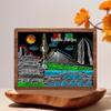Nanjing and Suzhou Wooden Magnet: Cultural Travel Souvenir Decorative Sticker