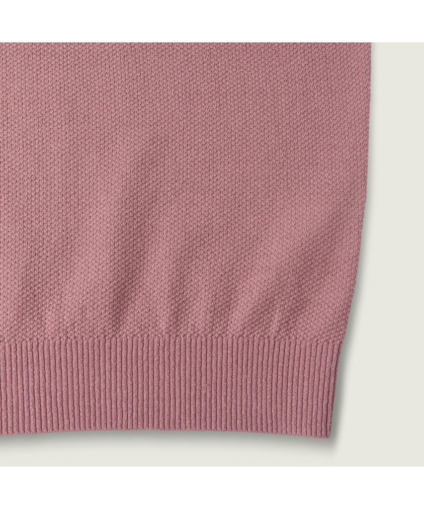 Kaembeulijimembeoseu [Movere] Short Sleeve Crew Neck Sweater - Pink Mcwam26711Pix