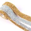 10mm Resin Rhinestone Ribbon Self Adhesive Diamond Ribbon Crystal Roll Glitter Resin Diamond Belt Bling For DIY Art Craft