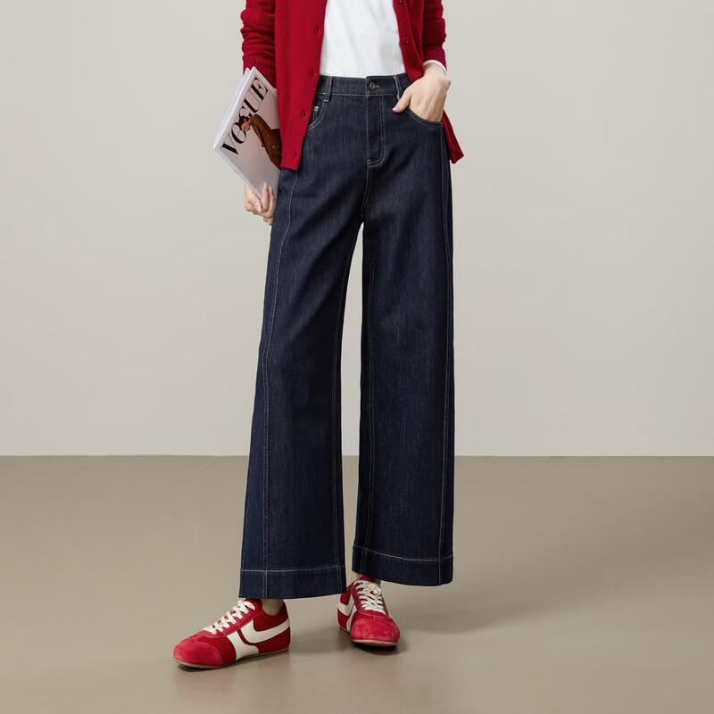 Yiyang Women's Straight-Leg Cropped Jeans