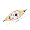 Saltwater Trolling Deep Drop Fishing Lures Underwater Flasher Halibut Flasher Fishing Lures Lighted Fishing Spoons
