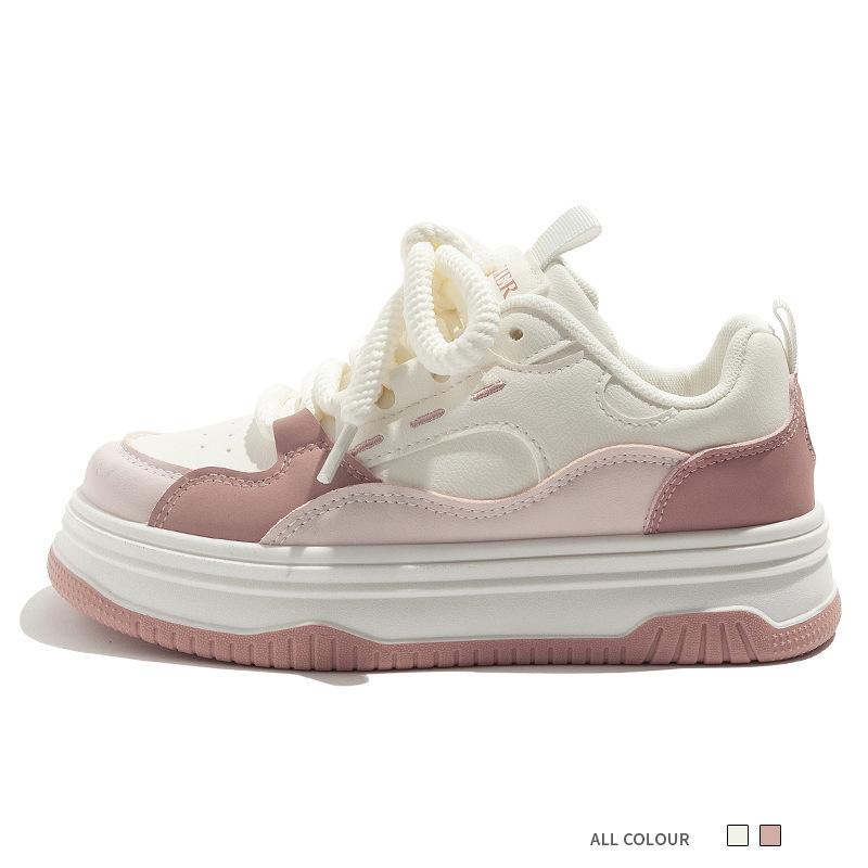 Thick-soled silver dad shoes, new spring and summer breathable thin heightening casual sneakers