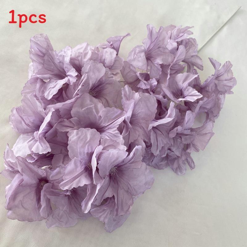 Realistic Purple Silk Wedding Flowers For Ceiling Decor Home Office Arrangement