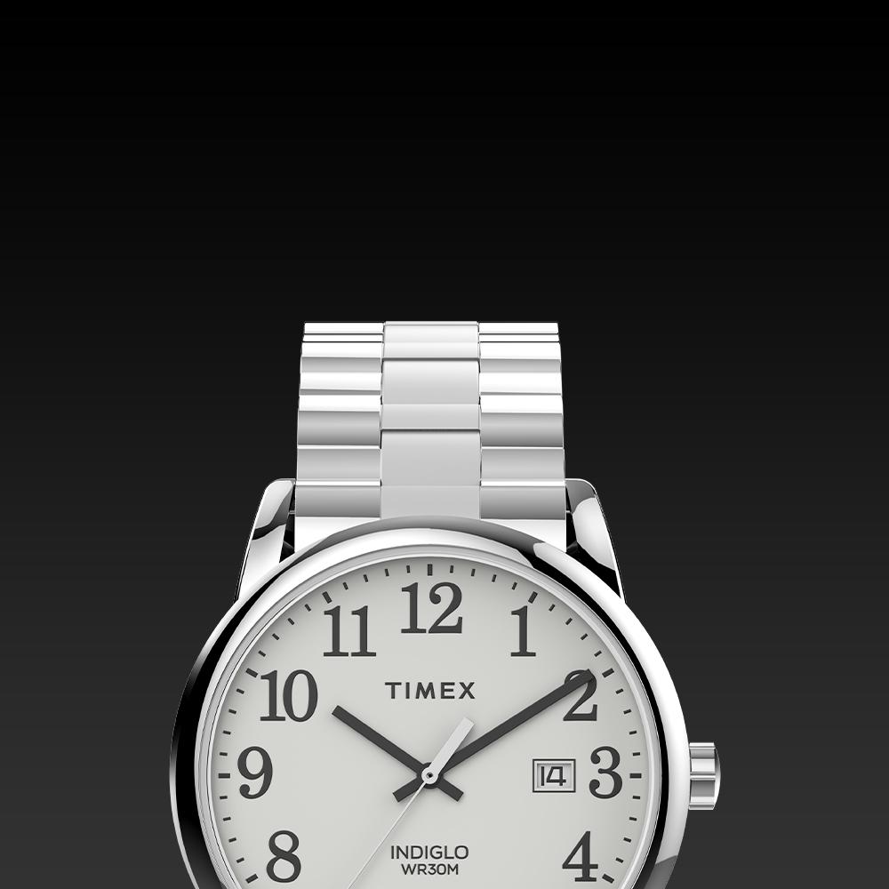 TIMEX Easy Reader Classic Metal Watch 38mm TW2R58400