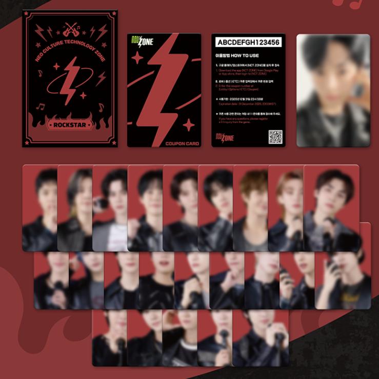 NCT ZONE Coupon Card ROCKSTAR ver.