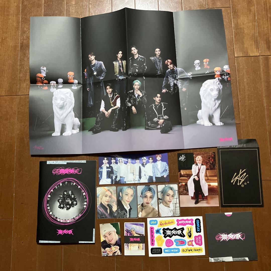

[USED] StrayKids, Raku Star, Felix trading cards, etc.