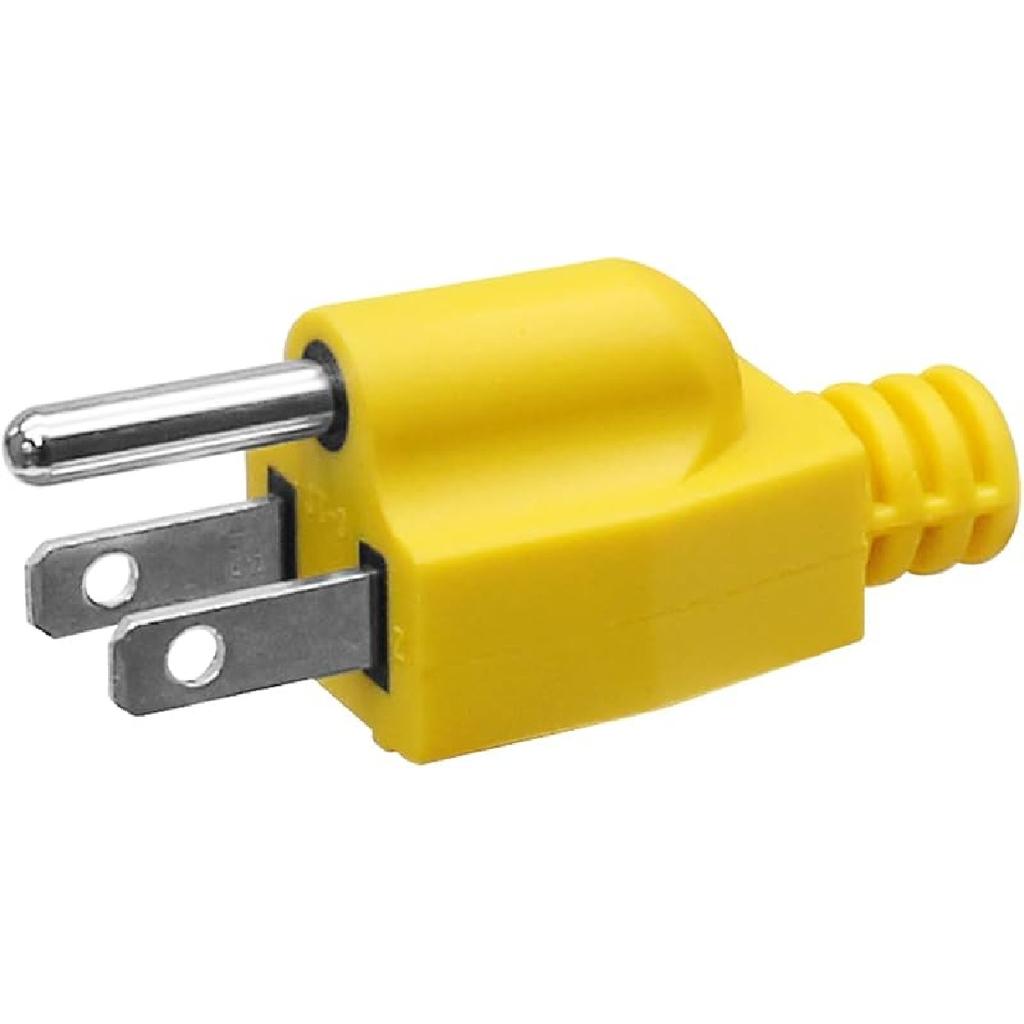 1 Pack Neutral Ground Bonding Plug for Portable Inverter Generator, Surge Protector with Floating Neutral on RV, Camper for Solve Open Ground Error