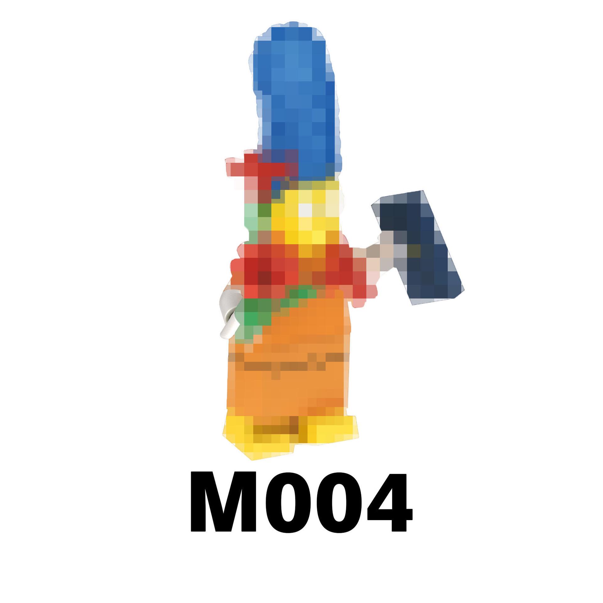 TV Series Building Blocks Minifigures M1001/M1002 KF6039 - Toy Bag with Matching Styles