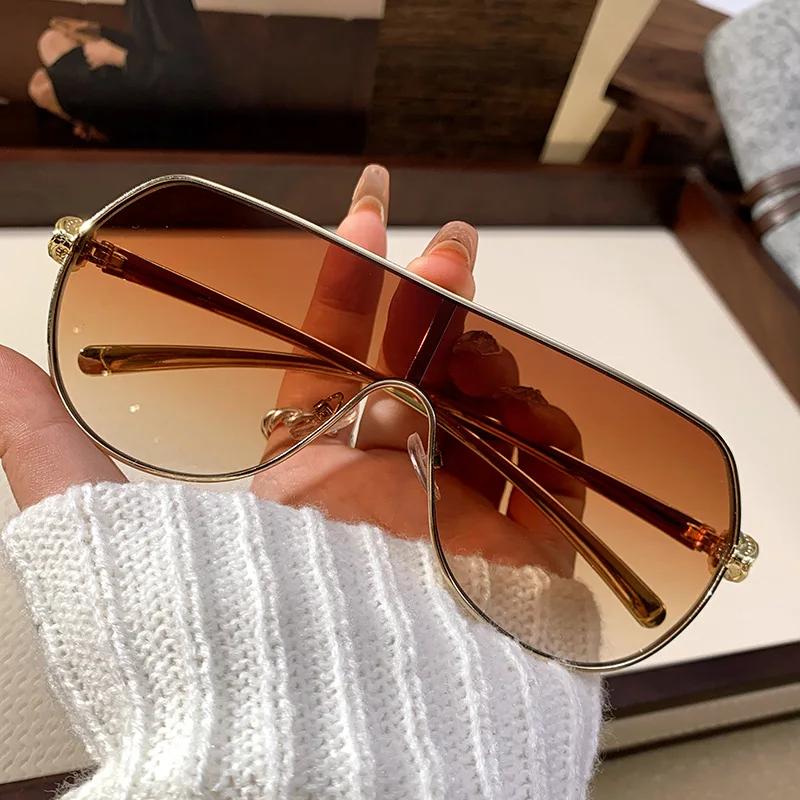 Stylish Luxury Style Sun Glasses For Gents Vintage Oversized Outdoor Steampunk Shades Glasses Summer Travel Sun Glasses