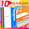 10-Pack A5 Soft Cover Student Notebooks