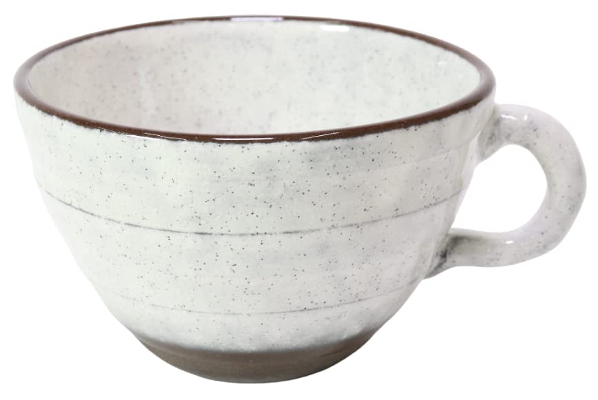 White Glaze Cafe Au Lait Cup [10.7 X 6.8cm]  Western Tableware