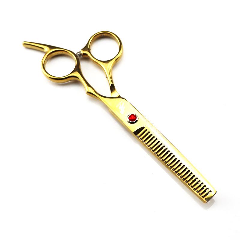 Hair Scissors 6" Japan Stainless Purple Hair Cutting Scissors Barber Thinning Shears Haircut Set for Hairdressing Dropshipping