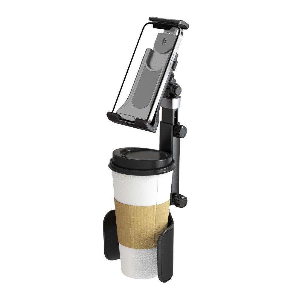 Universal Adjustable Car Cup Holder for Phones & Tablets