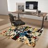 1pc My Hero Academia Chair Mat - Anime Cartoon Design, Office Desk Pad, Non-Slip Carpet for Home Decor, Gaming Room, Seasonal Gift.T036
