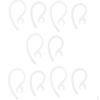 Earphone Soft Silicone 10 Pieces Ear Loop Hook Clip