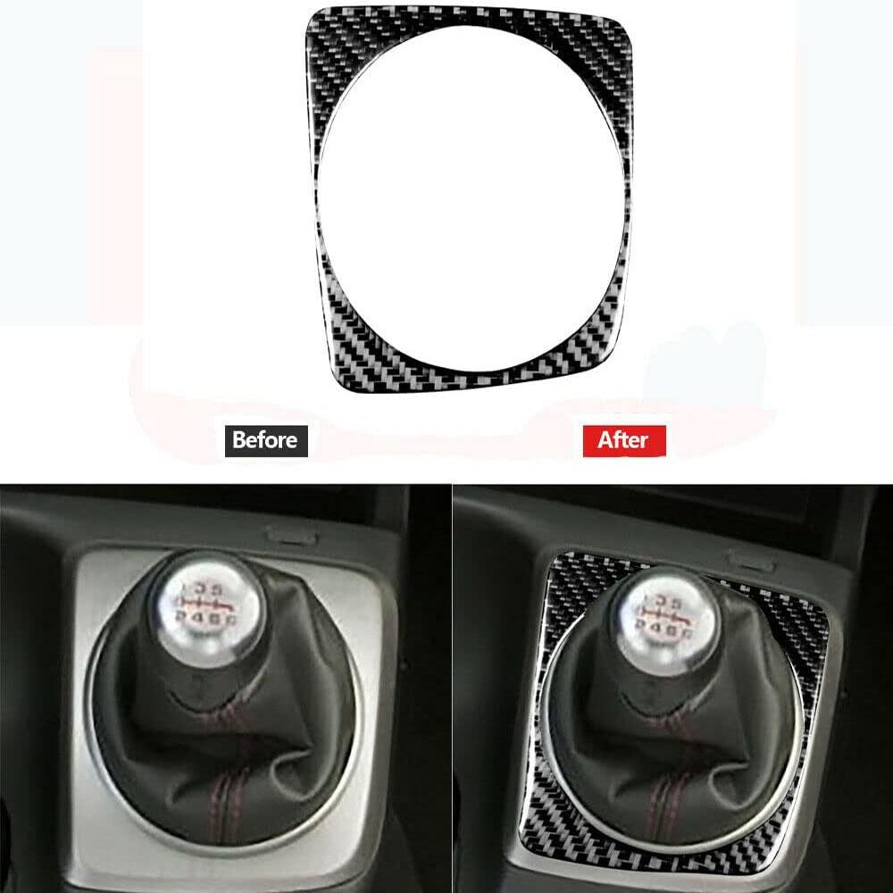 Carbon Fiber Gear Shift Decor Trim Cover For Honda Civic 2006-2011