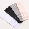 Adjustable Elastic Bra Back Extender with 2, 3, or 4 Hook Options