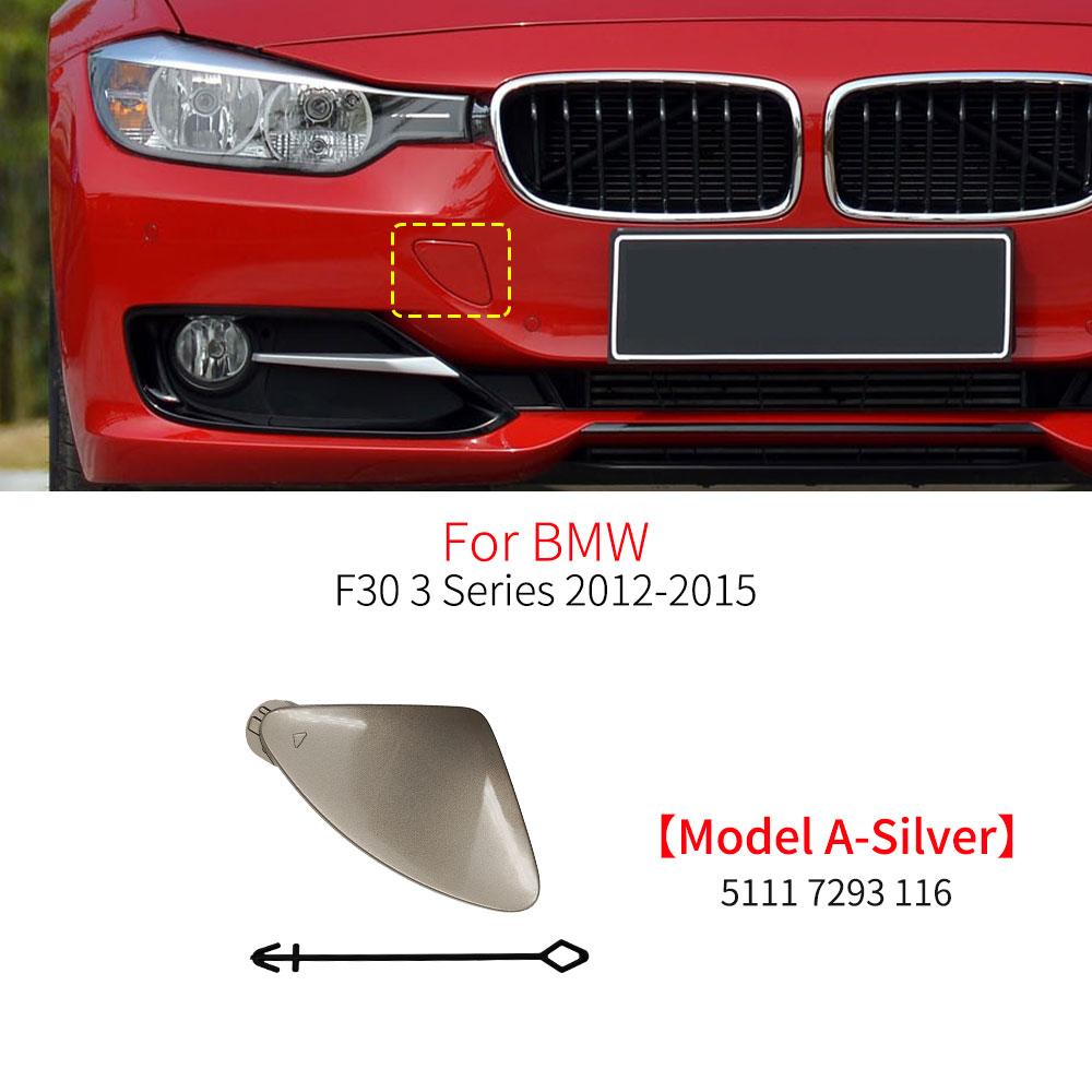 For BMW F30 F31 Car Front Bumper Tow Hook Cover Cap Black White Silver Red Blue For BMW 3 Series 318 320 323 330 335 2012-