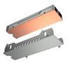 Aluminum +Copper M.2 2280 SSD Heatsinks with  Fan 10000RPM Double-Sided Silicone Pads  NVME Solid Disk Heatsink