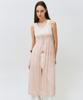CITTA Sheer Button Layered Dress_Ctop709(Pink)