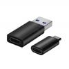 Cables & Adapters Usb 3.0 Male To Type C Female With Micro Adapter Black