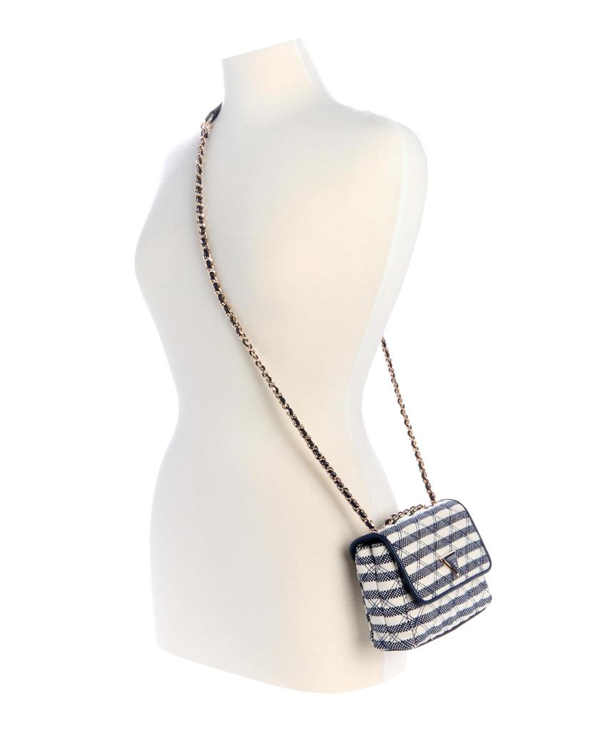 GUESS GIULLY II MINI 2 COMP CVRT FLP Handbag