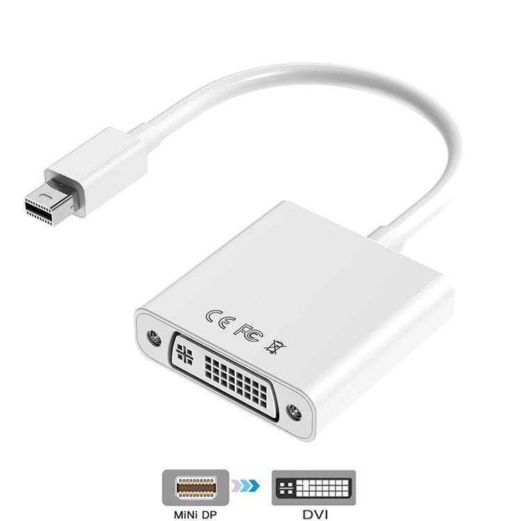 Mini DP (Thunderbolt) to DVI 24+5 Converter Cable Black Mini DP to DVI 24+5 Adapter
