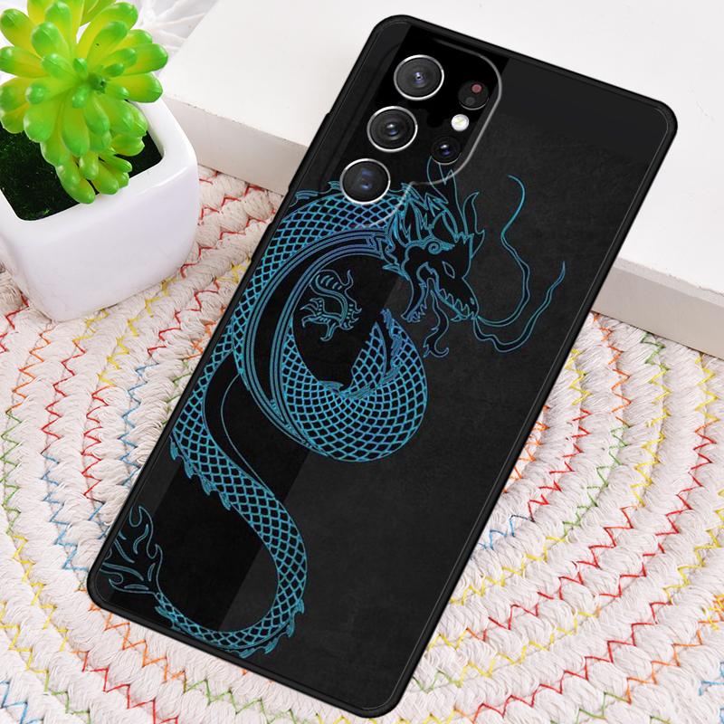 Chinese Dragon Phone Case for Samsung Galaxy note 10 pro S26 Ultra S23 S24 FE S25 S21 S22 PLUS shockproof Cove