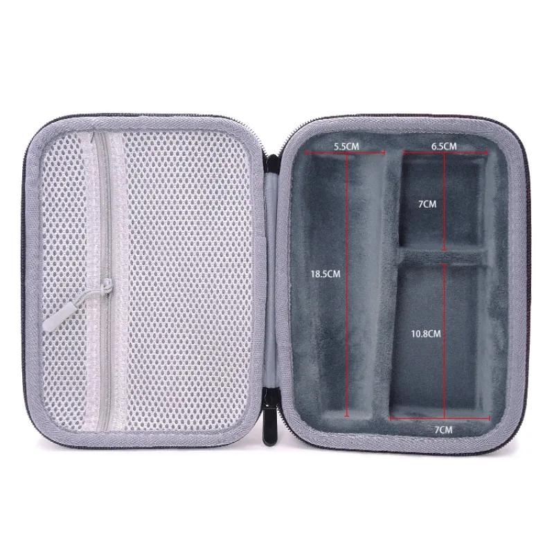 EVA Shaver Razor Holder Storage Bag for Men Electric Shaver Carrying Case Shockproof Hard Travel Storage Bag