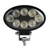 IP68 Waterproof CE 5inch 60W Oval LED Work Lamp Fog Light Truck OffRoad Tractor Flood Beam 12V 24V LED Fog Light